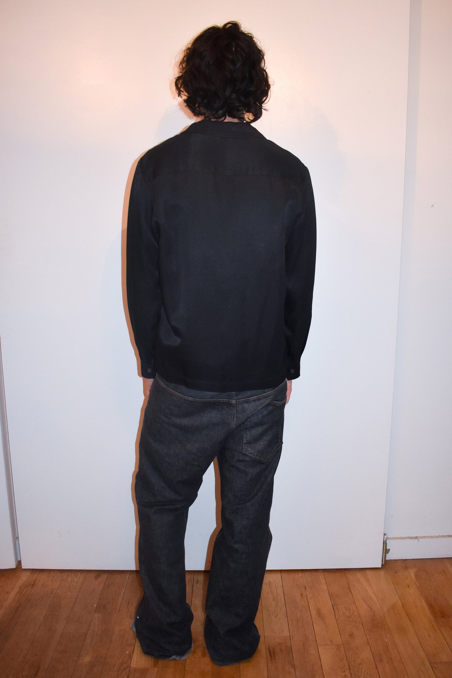 Jamie Shirt in Black Tech