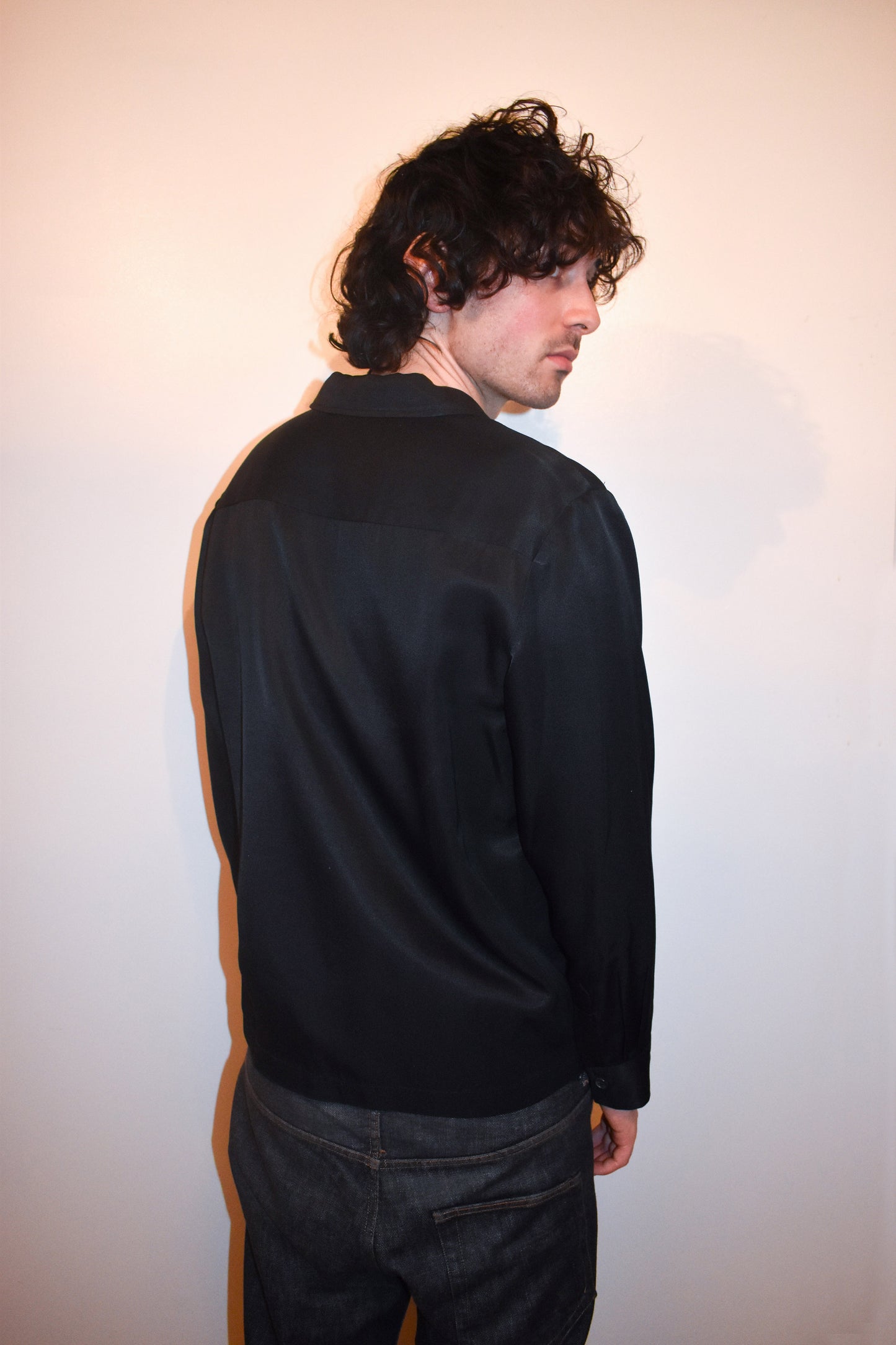 Jamie Shirt in Black Tech