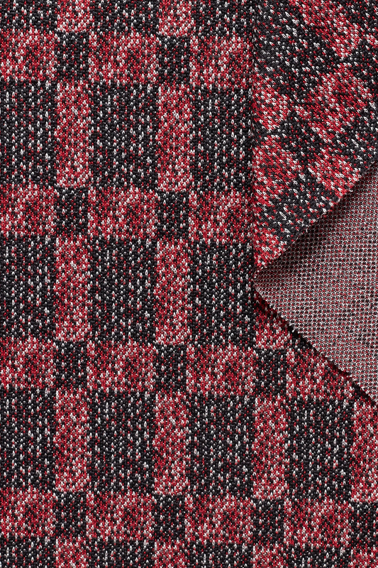 Hallie Skirt in Geometric Jersey