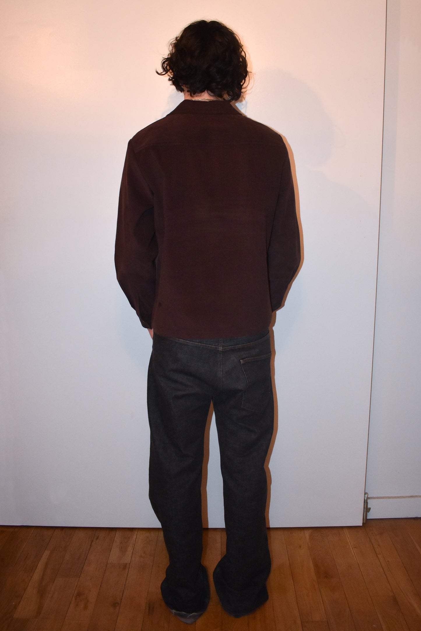 Jamie Shirt in Brown Corduroy